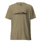 Foxbody Mustang Side Profile Silhouette Graphic Tee